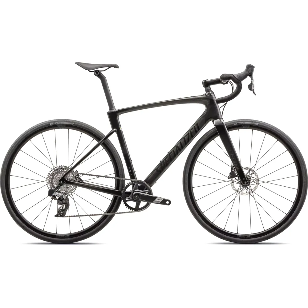 uPRISE Bikes Specialized Roubaix SL8 Sport Apex 2025 Carbon Road Bike - Carbon/Smoke | Price match, 365 day return s, 18-Month Warranty, Finance Available & Free UK Delivery