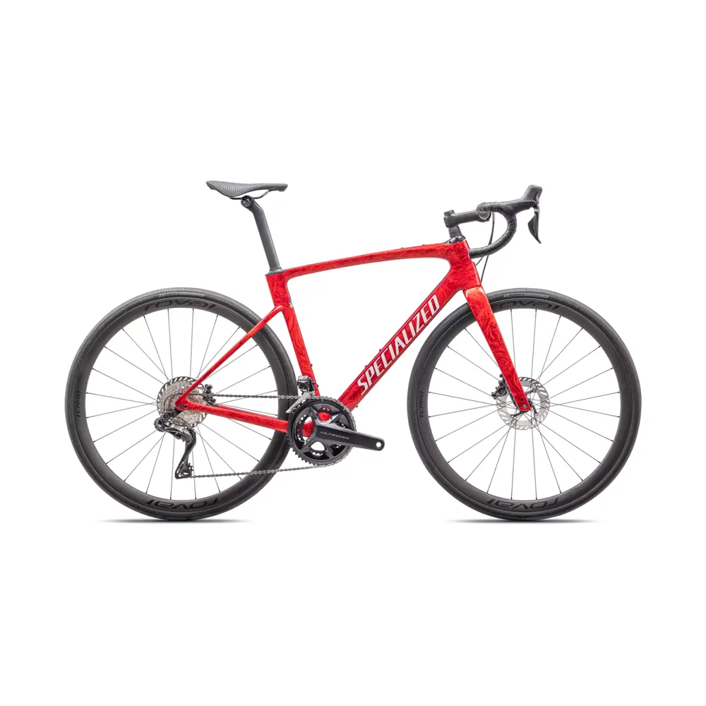 uPRISE Bikes Specialized Roubaix SL8 Pro 2025 Carbon Road Bike - Fiery Red/White | Price match, 365 day return s, 18-Month Warranty, Finance Available & Free UK Delivery