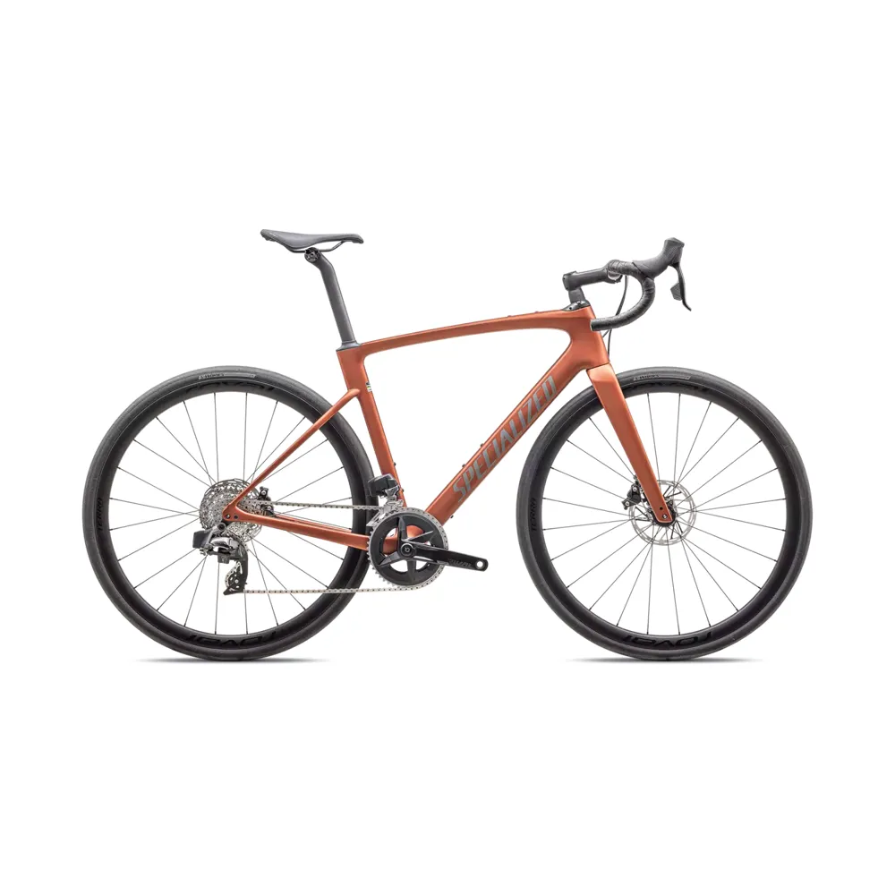 uPRISE Bikes Specialized Roubaix SL8 Expert 2025 Carbon Road Bike - Copper/Smoke | Price match, 365 day return s, 18-Month Warranty, Finance Available & Free UK Delivery