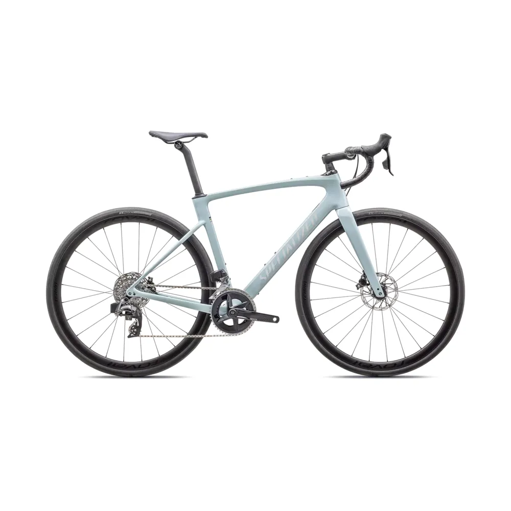 uPRISE Bikes Specialized Roubaix SL8 Expert 2025 Carbon Road Bike -  Seafoam/Violet | Price match, 365 day return s, 18-Month Warranty, Finance Available & Free UK Delivery