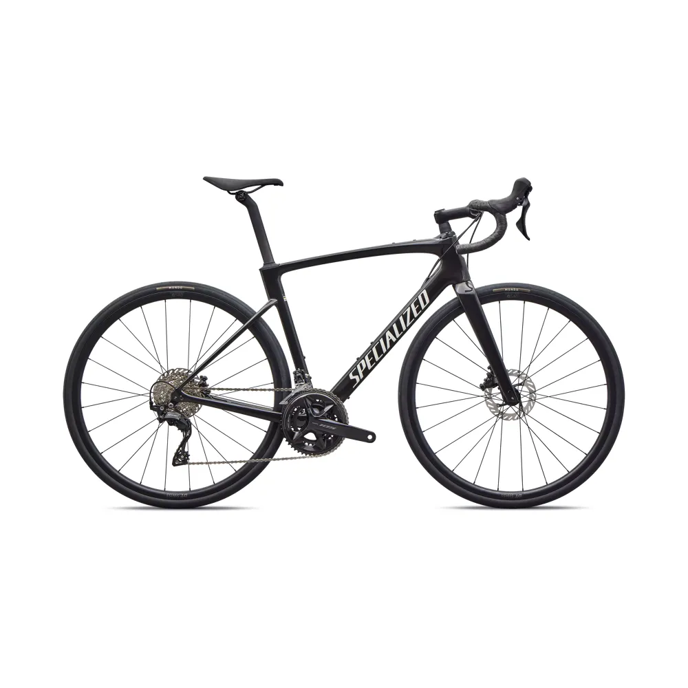 uPRISE Bikes Specialized Roubaix SL8 Sport 2026 Road Bike - Obsidian/Dune White | Price match, 365 day return s, 18-Month Warranty, Finance Available & Free UK Delivery
