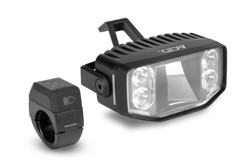 Cube Acid E-Bike Pro-E 300 540/1800 Lumens Wide X- Connect Front Light