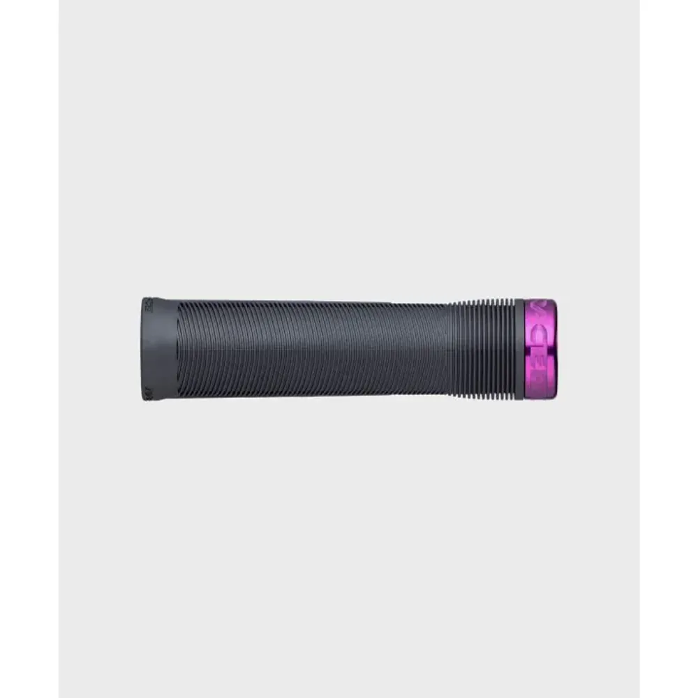 uPRISE Bikes Race Face Chester MTB Grips - Black/Purple | Price match, 365 day return s, 18-Month Warranty, Finance Available & Free UK Delivery