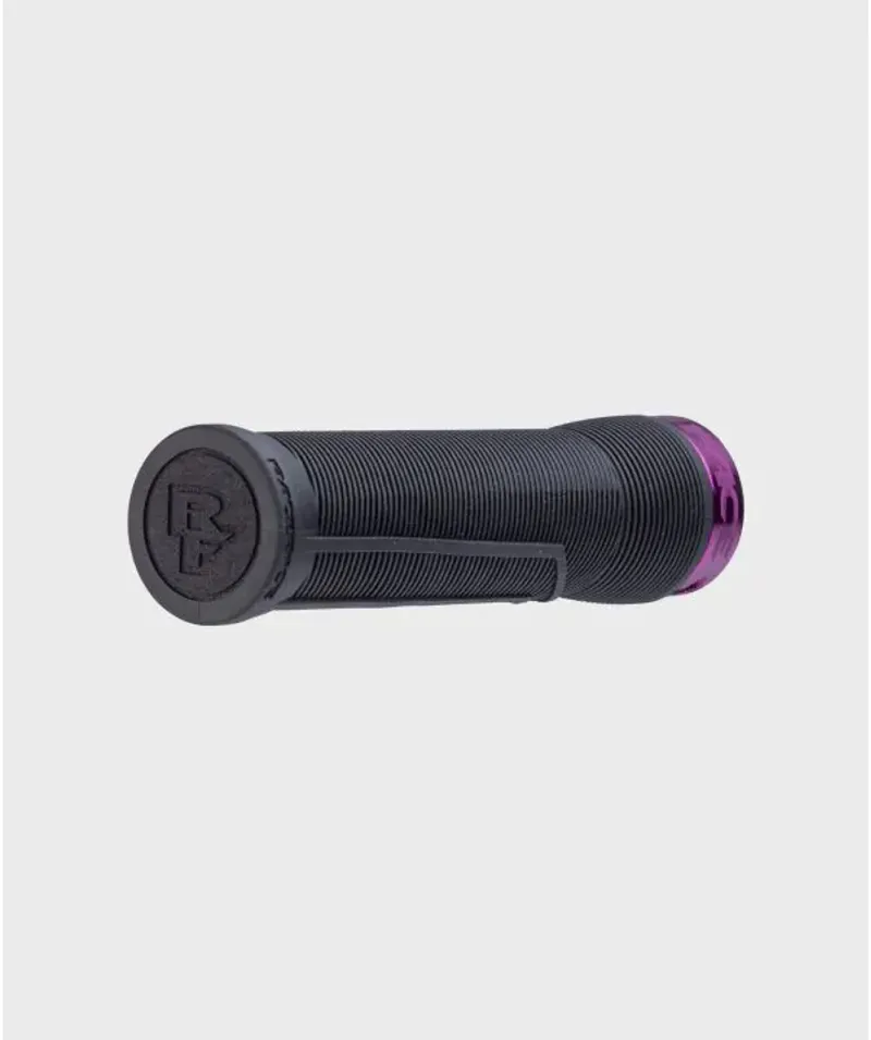 Race Face Chester MTB Grips - Black/Purple-1
