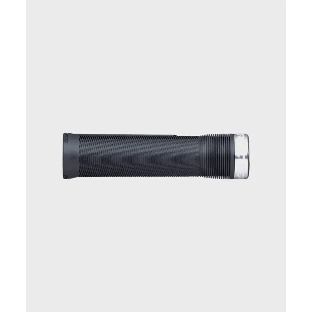 uPRISE Bikes Race Face Chester MTB Grips - Black/Silver | Price match, 365 day return s, 18-Month Warranty, Finance Available & Free UK Delivery