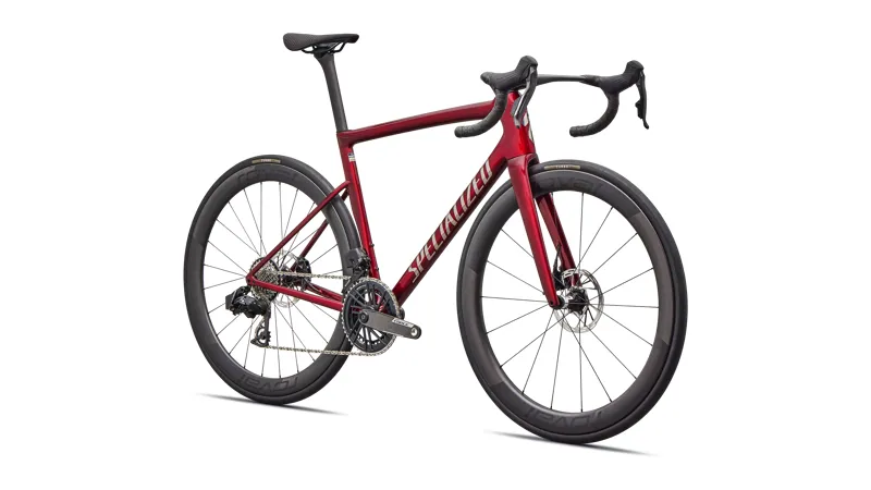 Specialized Tarmac SL8 Pro SRAM Force AXS 2026 Carbon Road Bike - Red Sky/Chrome-1