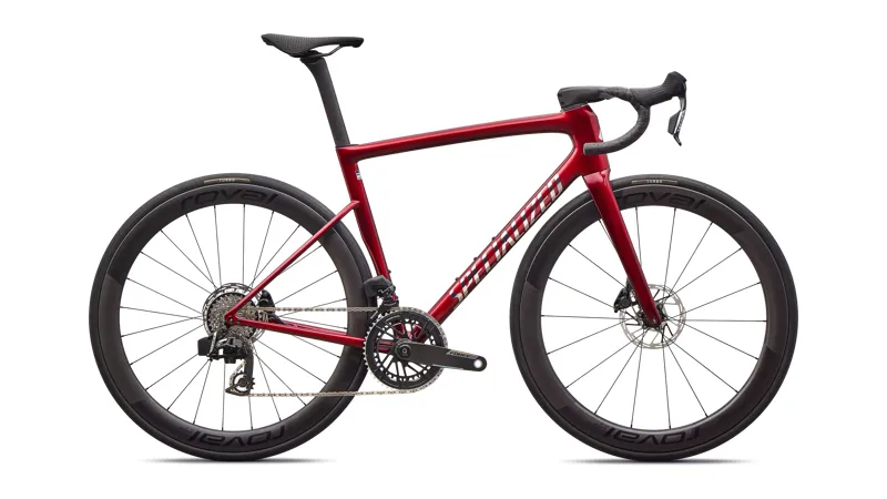 Specialized Tarmac SL8 Pro SRAM Force AXS 2026 Carbon Road Bike - Red Sky/Chrome