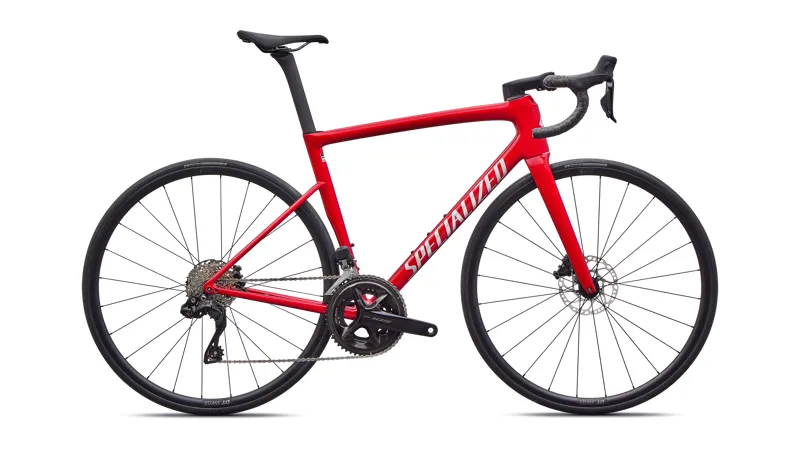 Specialized Tarmac SL8 Comp 2026 Carbon Road Bike - Red Tint/Silver Dust