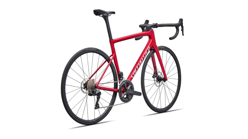 Specialized Tarmac SL8 Comp 2026 Carbon Road Bike - Red Tint/Silver Dust-2