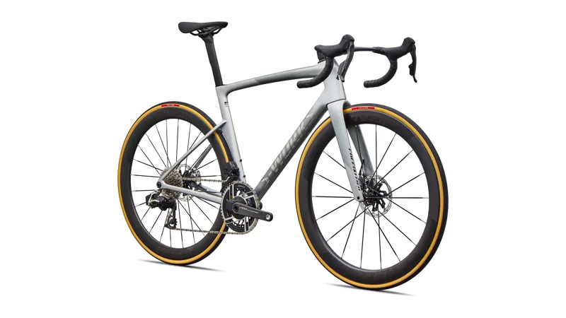 Specialized S-Works Tarmac SL9 AXS 2027 Carbon Road Bike - Silver Dust/Chrome-1
