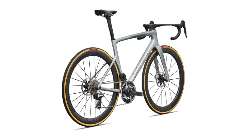 Specialized S-Works Tarmac SL9 AXS 2027 Carbon Road Bike - Silver Dust/Chrome-2
