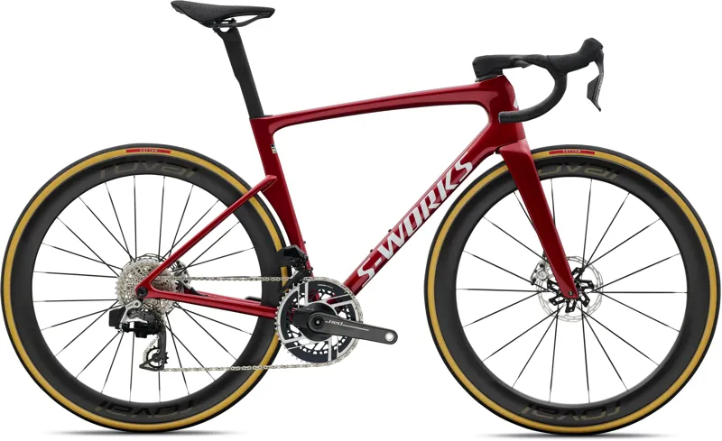 Specialized S-Works Tarmac SL9 AXS 2027 Carbon Road Bike - Ruby/White Silver