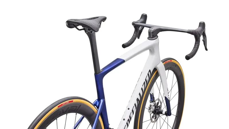 Specialized Tarmac SL9 S-Level AXS 2027 Carbon Road Bike - White/Majesty Blue-3