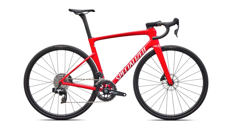 Specialized Tarmac SL9 Comp AXS 2027 Carbon Road Bike - Vivid Red/White