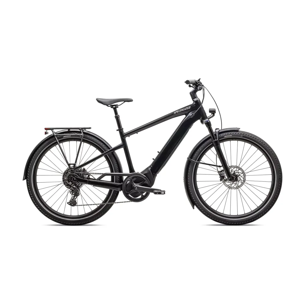 uPRISE Bikes Specialized Turbo Vado 4.0 2025 Electric Hybrid Bike - Cast Black/Silver | Price match, 365 day return s, 18-Month Warranty, Finance Available & Free UK Delivery