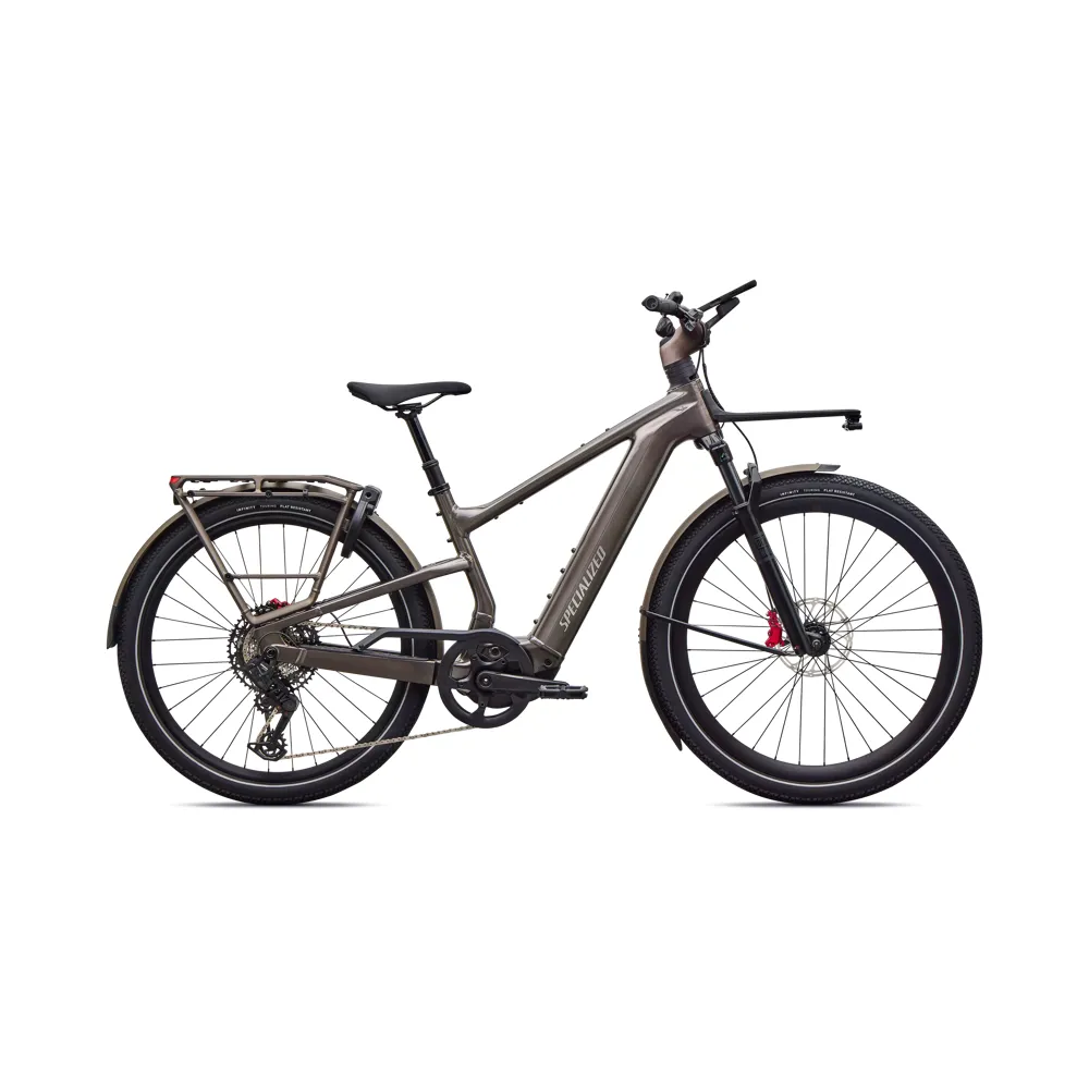 uPRISE Bikes Specialized Turbo Vado 3 6.0 2027 Electric Hybrid Bike - Smoke/Chrome | Price match, 365 day returns, 18-Month Warranty, Finance Available & Free UK Delivery