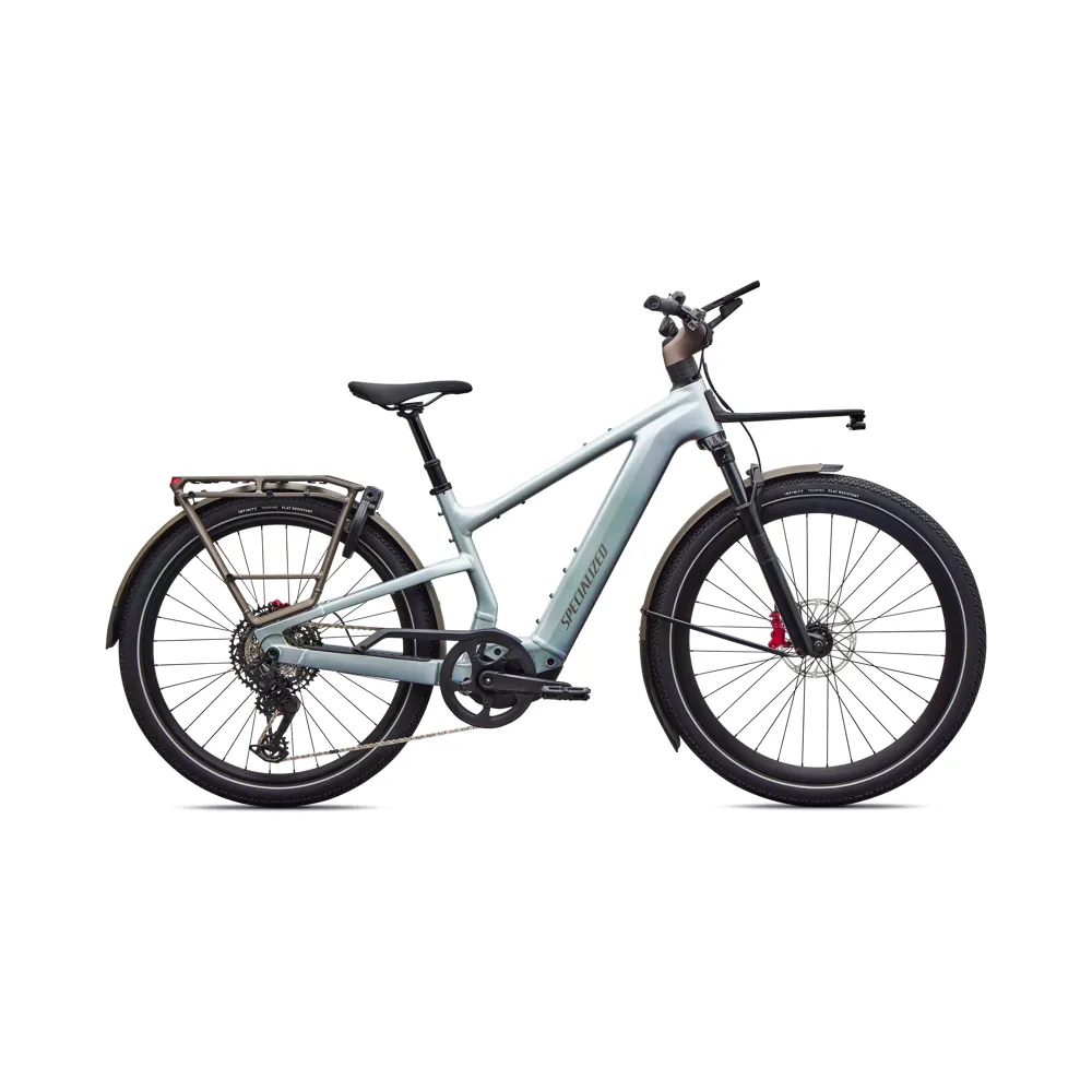 uPRISE Bikes Specialized Turbo Vado 3 6.0 2027 Electric Hybrid Bike - Agave Grey/Black | Price match, 365 day returns, 18-Month Warranty, Finance Available & Free UK Delivery