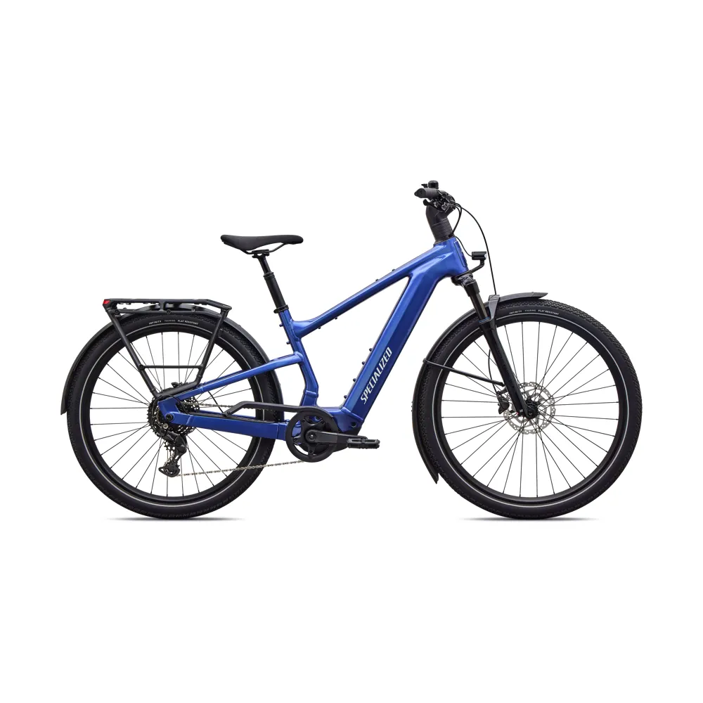 uPRISE Bikes Specialized Turbo Vado 3 4.0 2027 Electric Hybrid Bike - Pacific Blue/White | Price match, 365 day returns, 18-Month Warranty, Finance Available & Free UK Delivery
