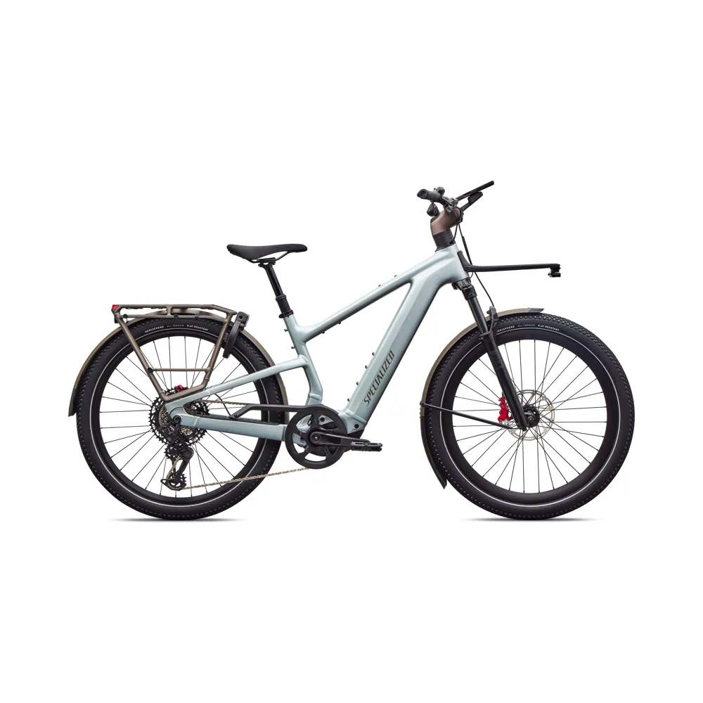uPRISE Bikes Specialized Turbo Vado 3 EVO 6.0 2027 Electric Hybrid Bike - Agave Grey/Black | Price match, 365 day returns, 18-Month Warranty, Finance Available & Free UK Delivery