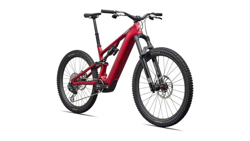 Specialized S-Works Turbo Levo 4 2027 Electric MTB - Red Tint/Silver-1