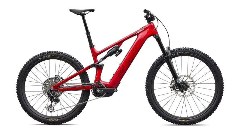 Specialized S-Works Turbo Levo 4 2027 Electric MTB - Red Tint/Silver