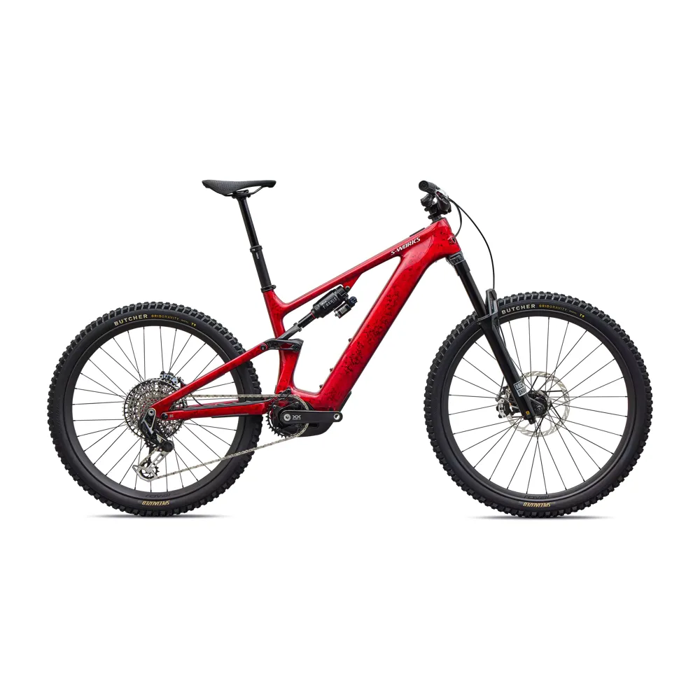 uPRISE Bikes Specialized S-Works Turbo Levo 4 2027 Electric MTB - Red Tint/Silver | Price match, 365 day returns, 18-Month Warranty, Finance Available & Free UK Delivery