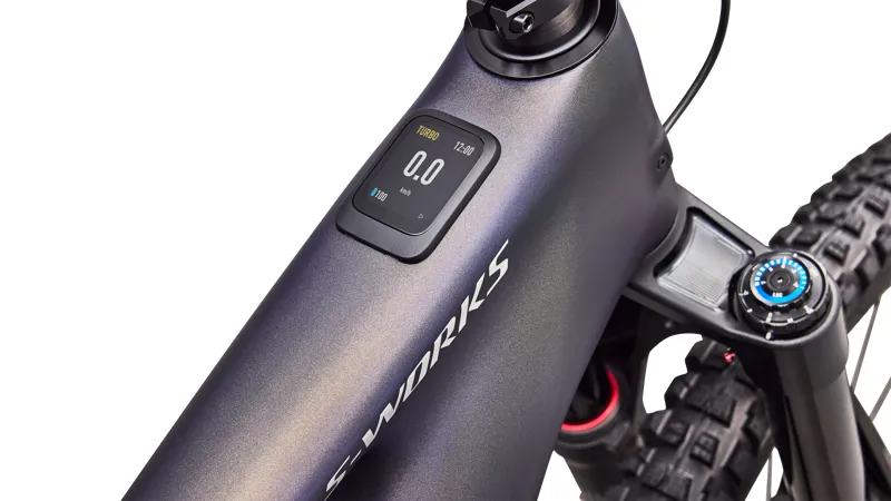 Specialized S-Works Turbo Levo 4 2027 Electric MTB - Blue Tint/Chrome-8