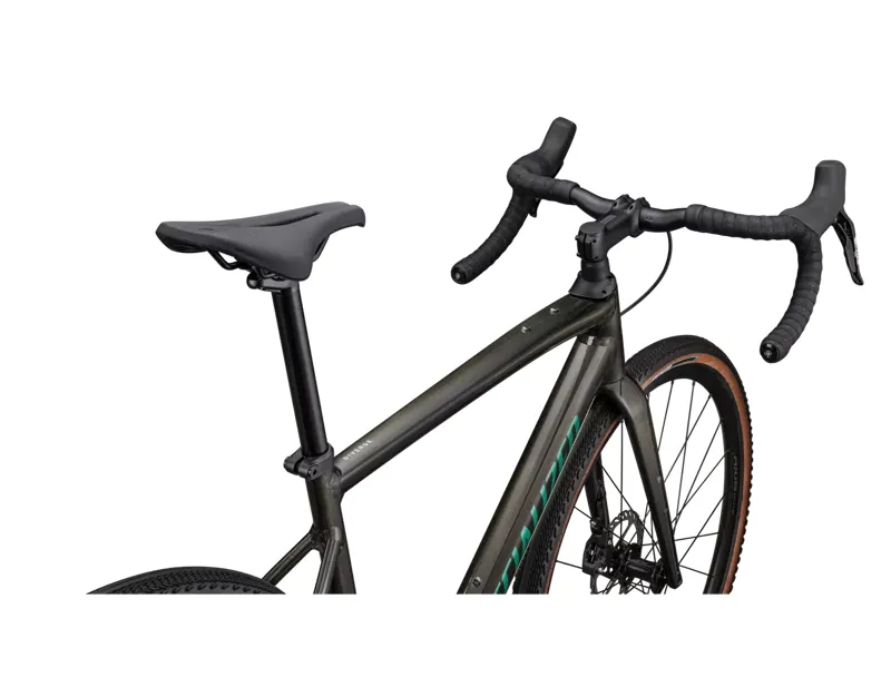 Specialized Diverge Comp E5 2024 Gravel Road Bike - Obsidian/Pine Green-3