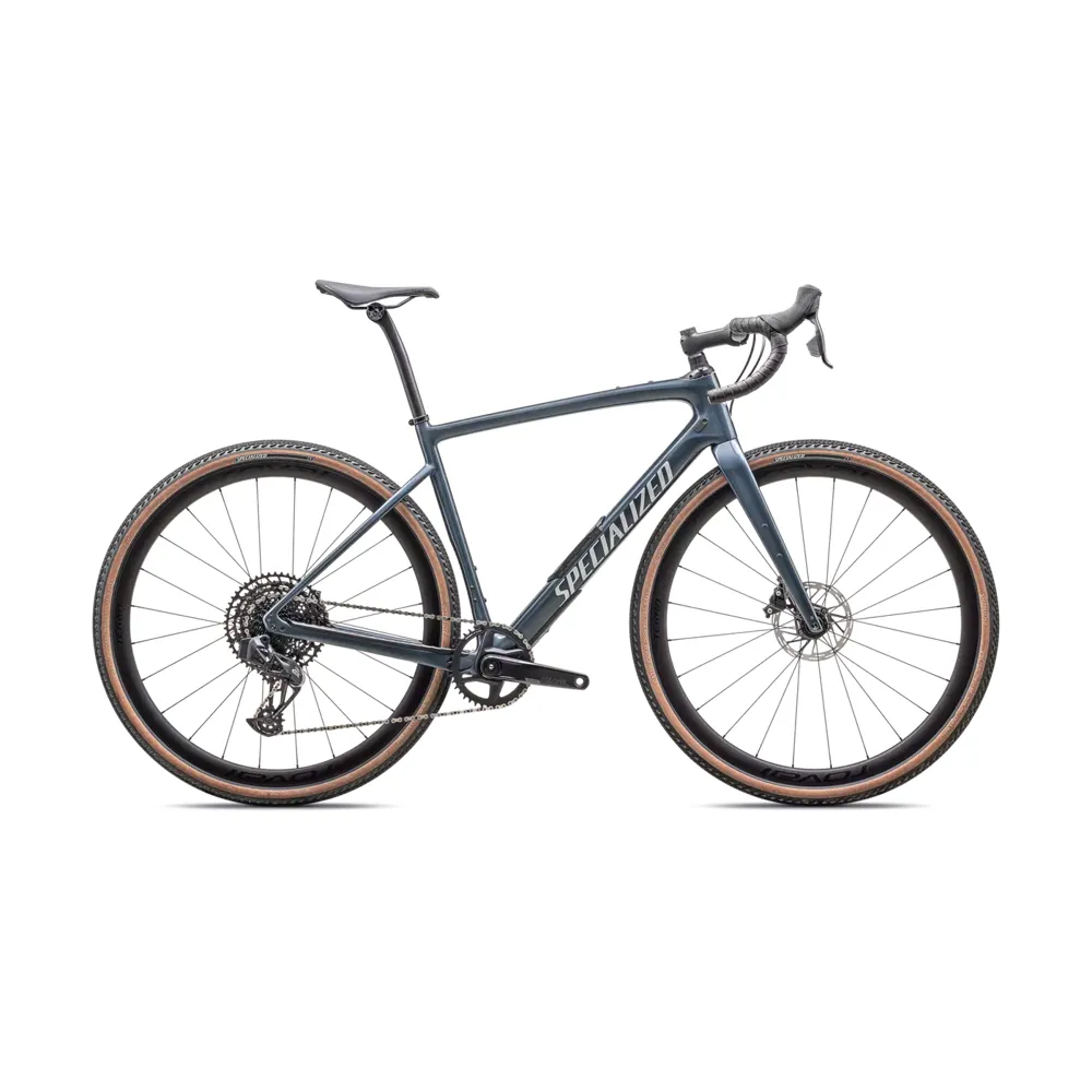uPRISE Bikes Specialized Diverge Expert Carbon 2025 Road Bike - Cast Blue/Silver | Price match, 365 day return s, 18-Month Warranty, Finance Available & Free UK Delivery