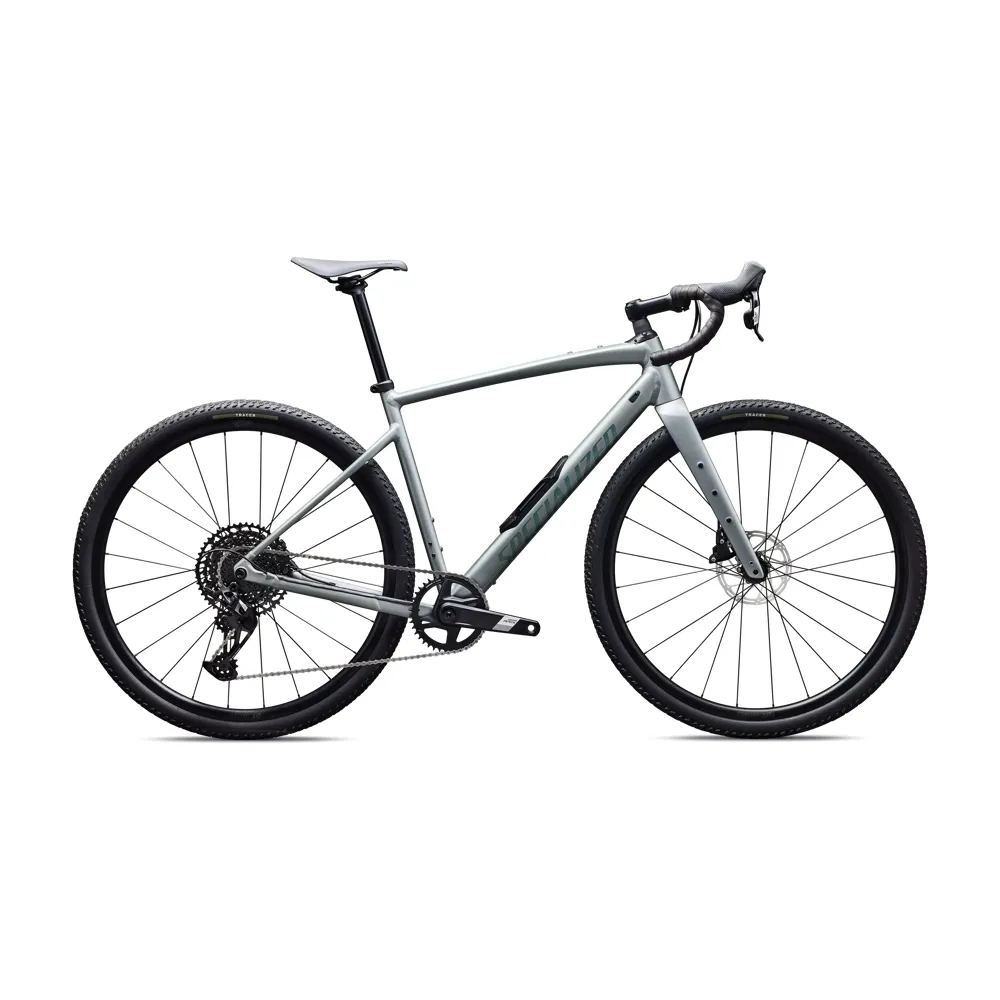 uPRISE Bikes Specialized Diverge 4 Comp Alloy SRAM Apex 2026 Gravel Road Bike - Silver | Price match, 365 day return s, 18-Month Warranty, Finance Available & Free UK Delivery