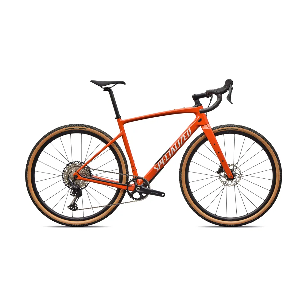 uPRISE Bikes Specialized Diverge 4 Sport Carbon Shimano GRX 600 2026 Gravel Road Bike - Orange | Price match, 365 day return s, 18-Month Warranty, Finance Available & Free UK Delivery