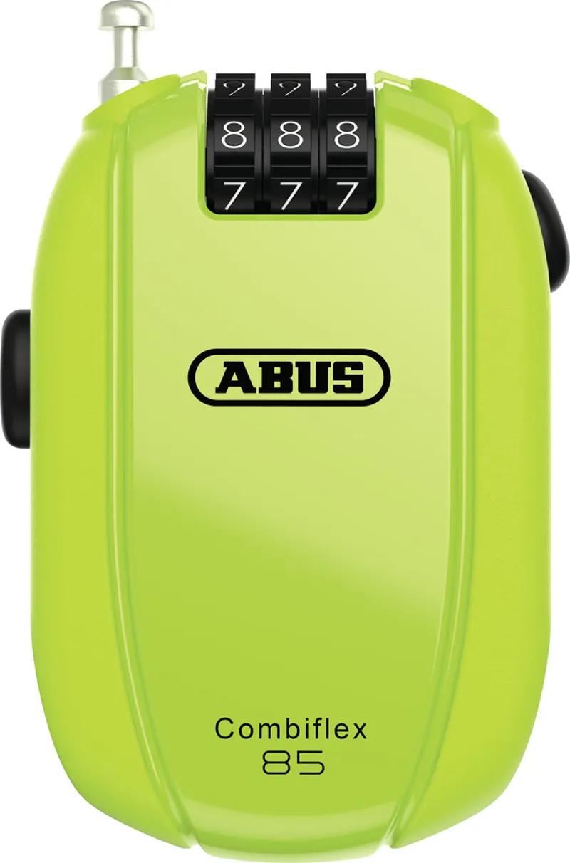 Abus Combiflex Break 1.5mm/85cm Combination Lock - Neon Yellow