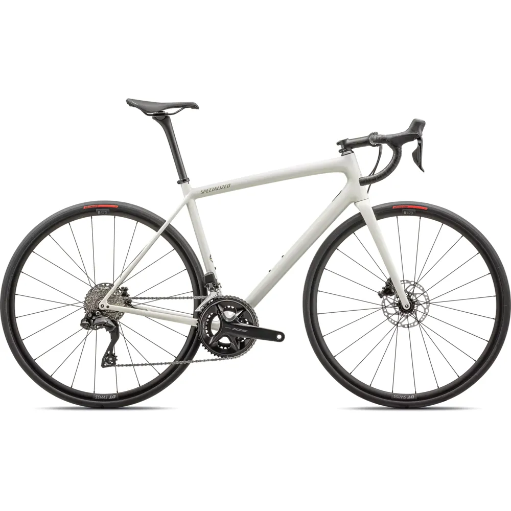 uPRISE Bikes Specialized Aethos Comp Shimano 105 Di2 2025 Road Bike - Dune White | Price match, 365 day return s, 18-Month Warranty, Finance Available & Free UK Delivery
