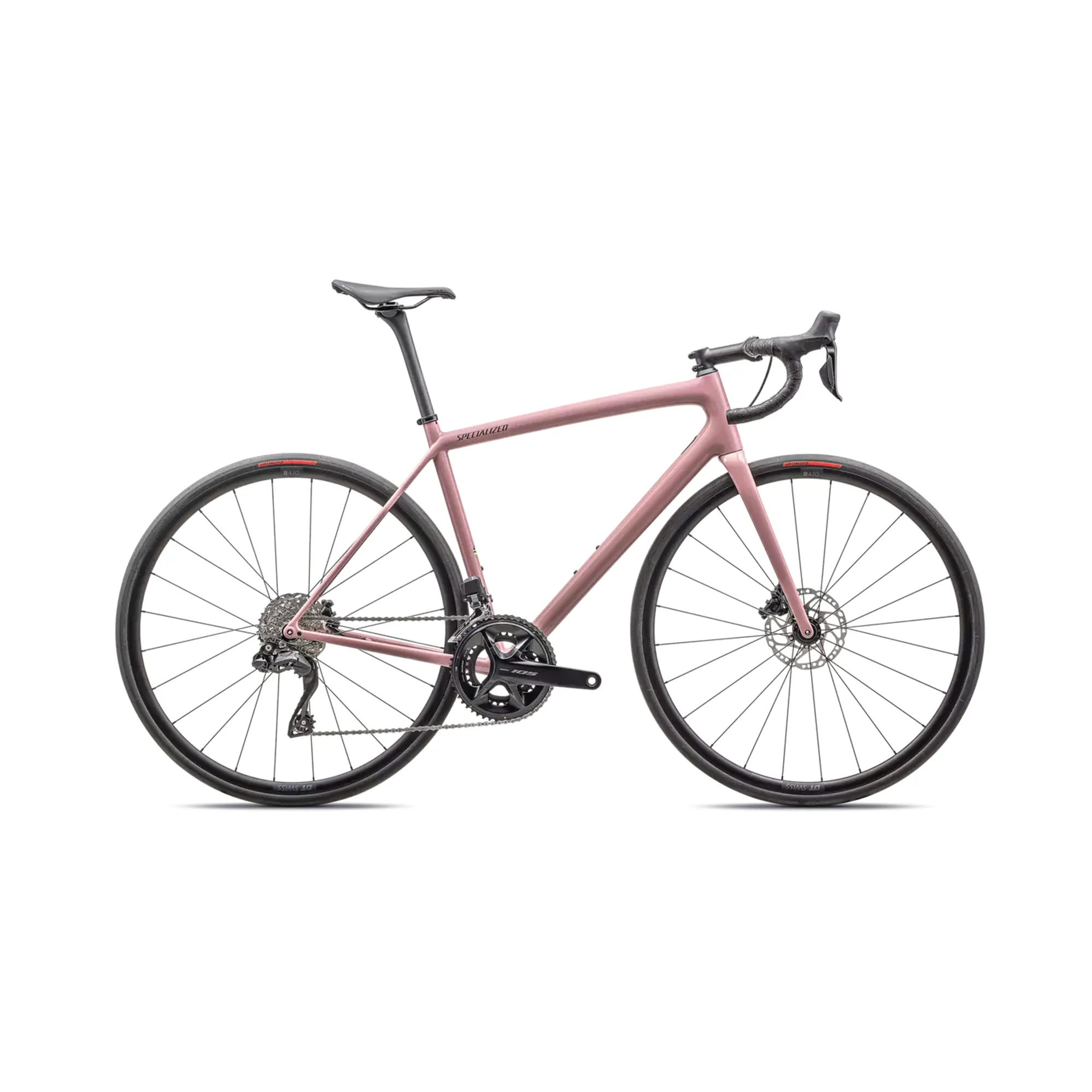 Specialized Aethos Comp Shimano 105 Di2 2025 Road Bike Dusky Pink