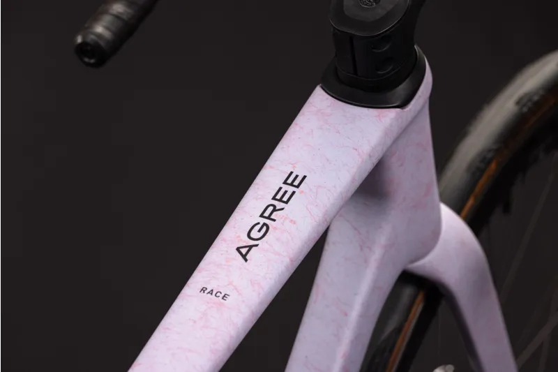 Cube Agree C:62 Race 2027 Carbon Road Bike - Lilacfibre/Black-2