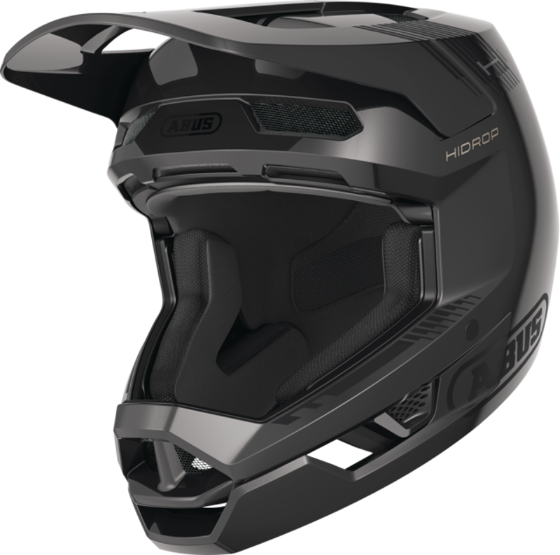 Abus HiDrop Full Face Helmet - Shiny Black -1