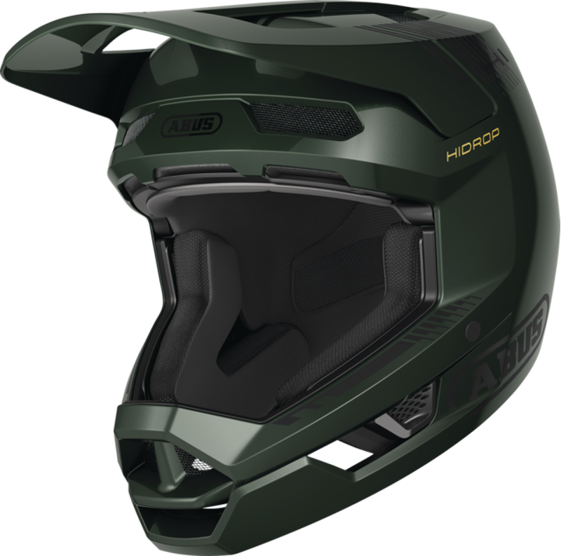 Abus HiDrop Full Face Helmet - Moss Green-1