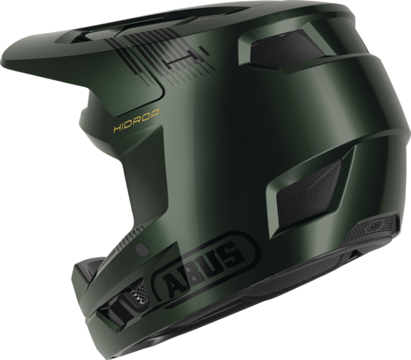 Abus HiDrop Full Face Helmet - Moss Green-2