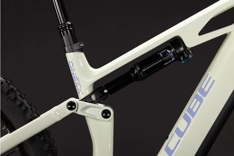 Cube Stereo Hybrid One44 HPC Race 800wh 2027 Electric MTB - Mellowyellow/Lilac-5