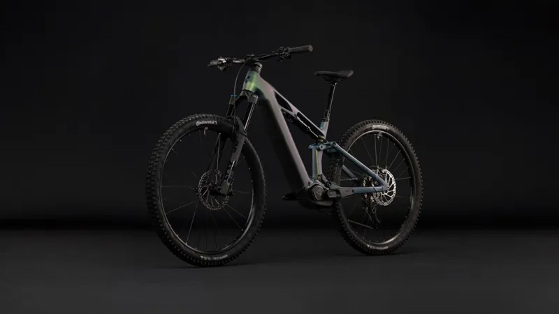 Cube Stereo Hybrid One44 HPC SLX 800wh 2027 Electric MTB - Jungali/Black-3