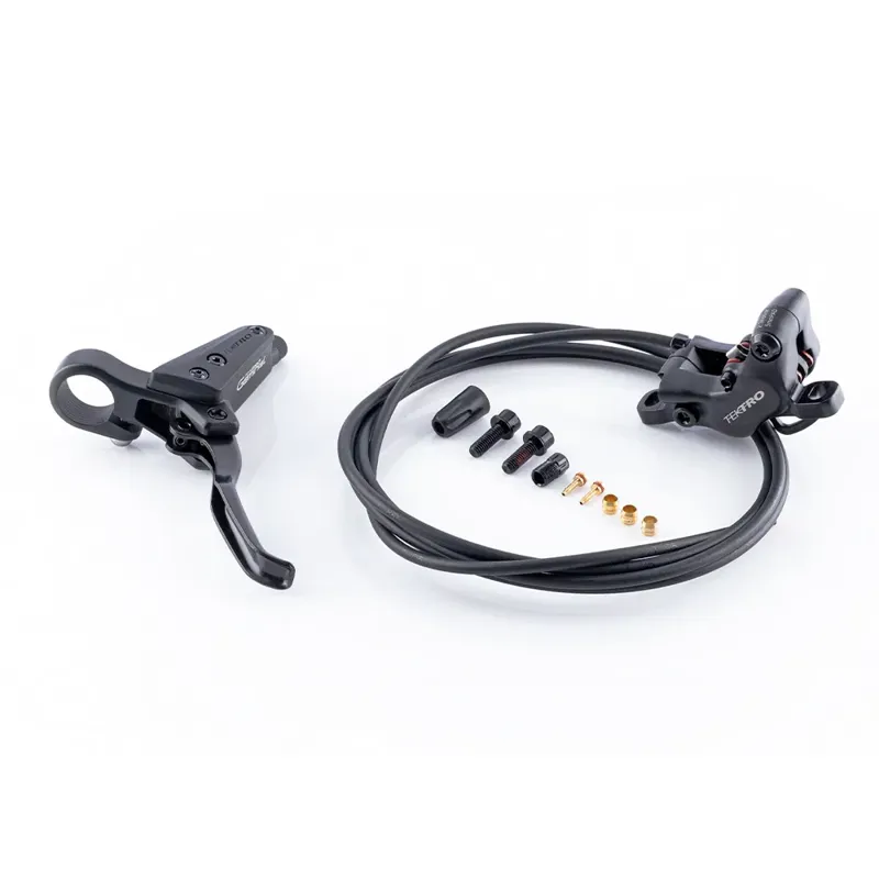 Tektro HD-M535 Gemini Hydraulic 4 Pot Rear Disc Brake - Left Hand