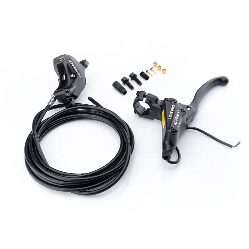 Tektro E740 Auriga Plus Hydraulic 4 Pot Rear Disc Brake - Left Hand