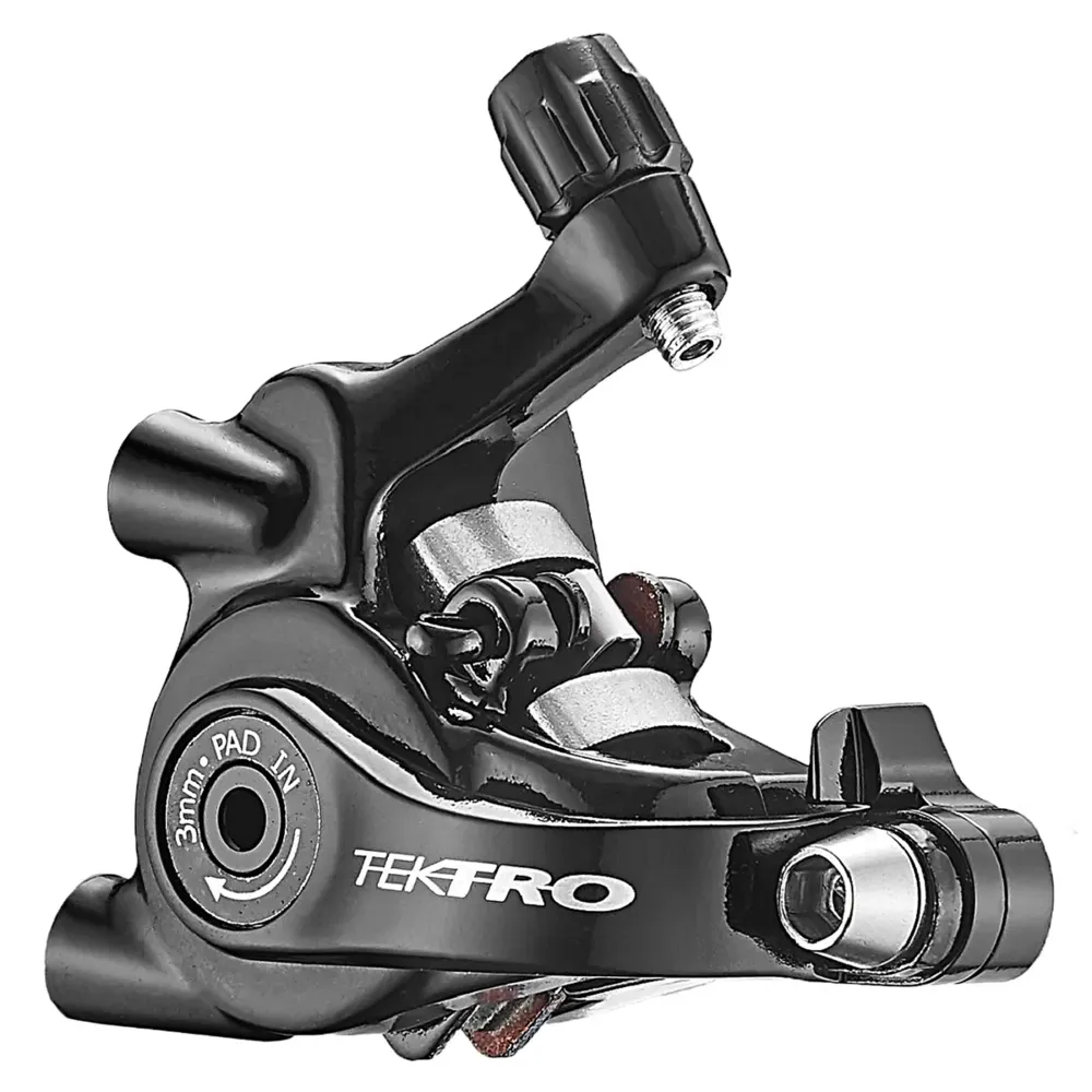 uPRISE Bikes Tektro MD-C550 Flat Mount Dual Piston Disc Brake Caliper - Black | Price match, 365 day return s, 18-Month Warranty, Finance Available & Free UK Delivery