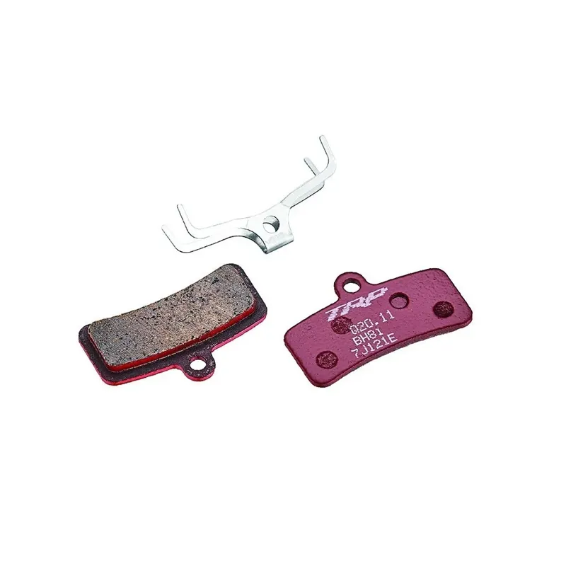 TRP 4 Pot Semi Metal Disc Brake Pads - Slate/Quadiem/E-bike/DHR