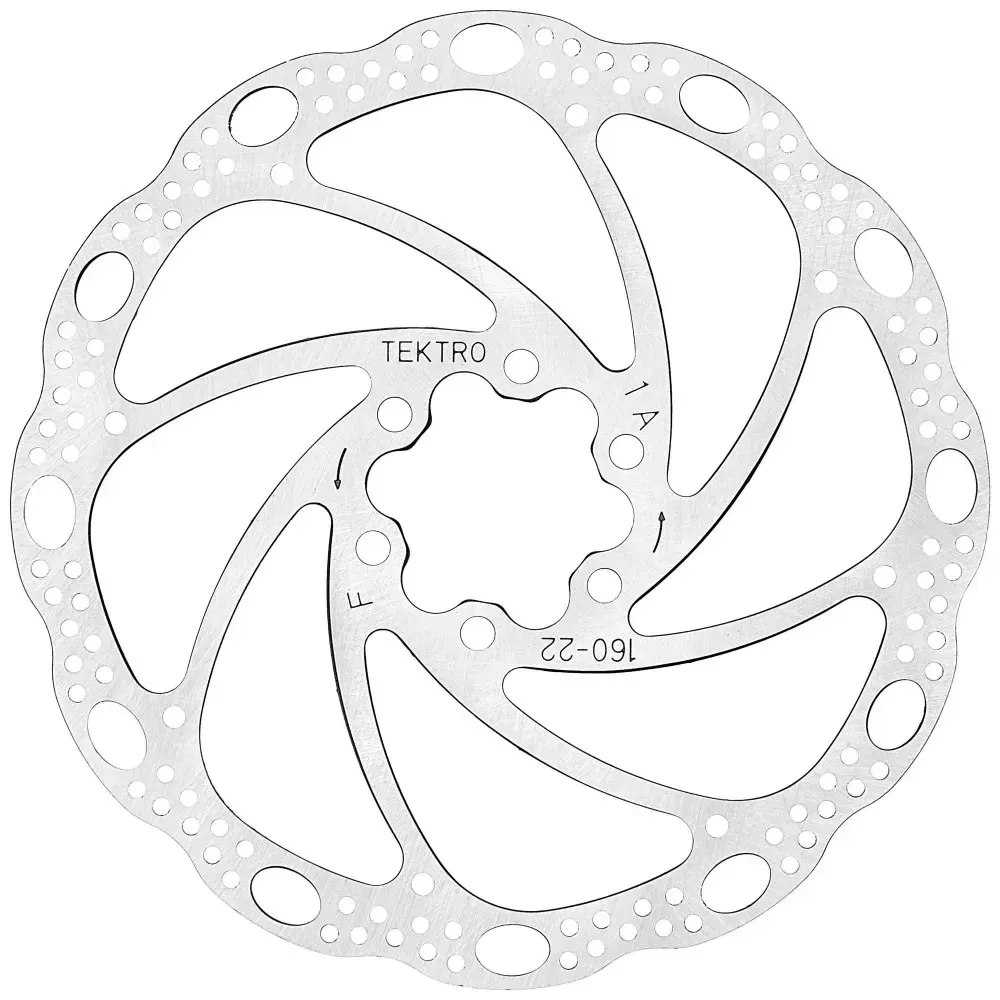 uPRISE Bikes Tektro TR22 6 Bolt Disc Brake Rotor - 160mm | Price match, 365 day return s, 18-Month Warranty, Finance Available & Free UK Delivery