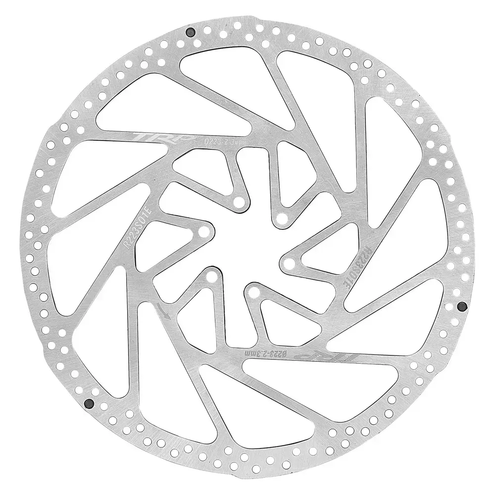uPRISE Bikes TRP RS01 2.3mm 6-Bolt 220mm Disc Brake Rotor - Silver | Price match, 365 day return s, 18-Month Warranty, Finance Available & Free UK Delivery