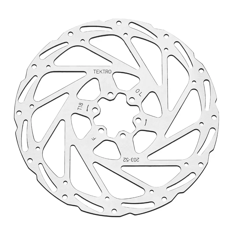 Tektro TR52 6 Bolt Disc Brake Rotor - 203mm