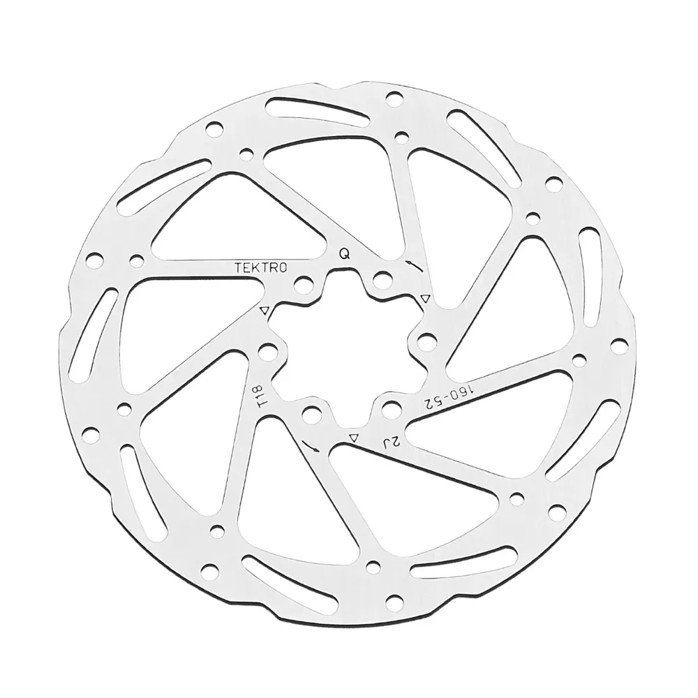 uPRISE Bikes Tektro TR52 6 Bolt Disc Brake Rotor - 160mm | Price match, 365 day return s, 18-Month Warranty, Finance Available & Free UK Delivery