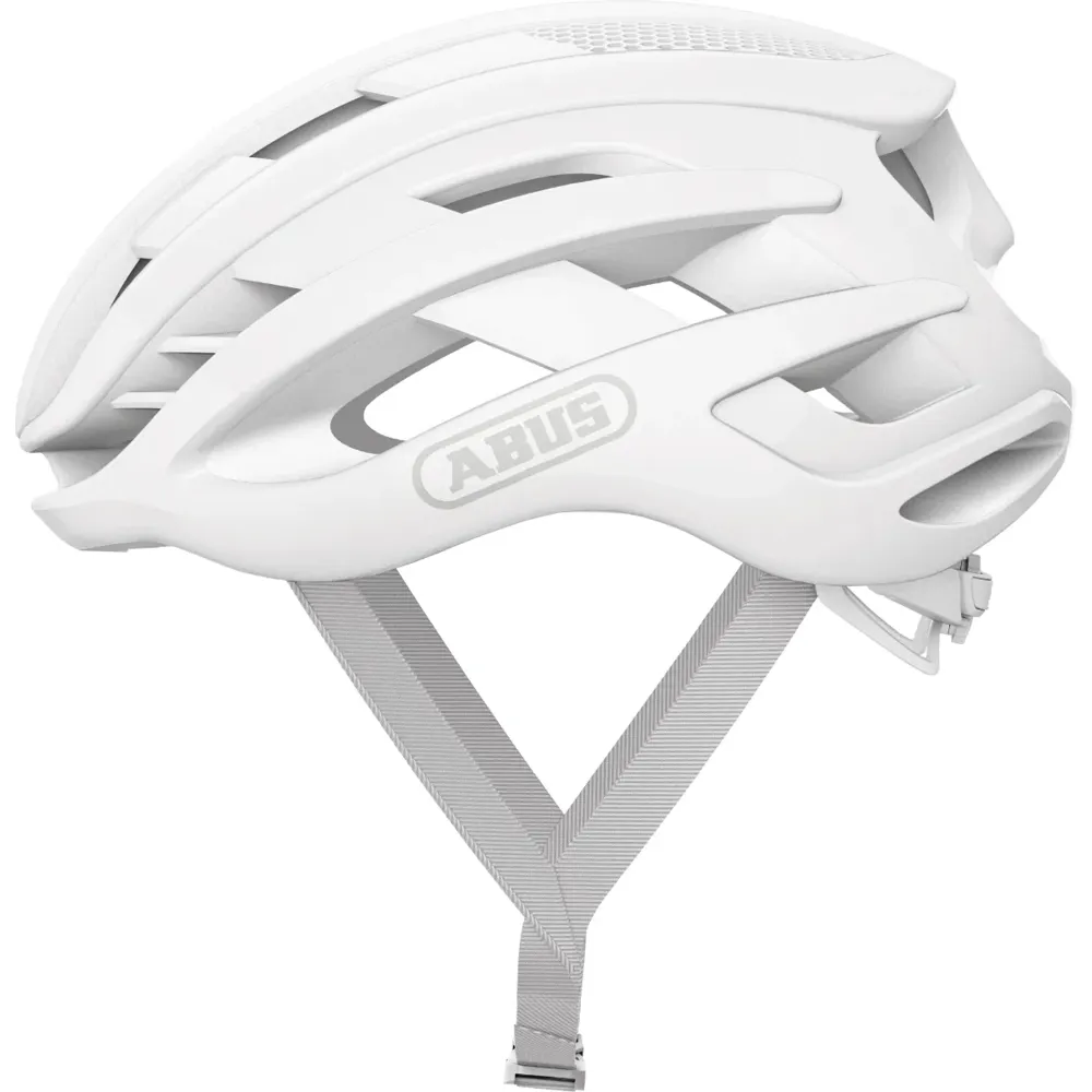 uPRISE Bikes Abus AirBreaker Road Cycling Helmet - Pure White | Price match, 365 day return s, 18-Month Warranty, Finance Available & Free UK Delivery