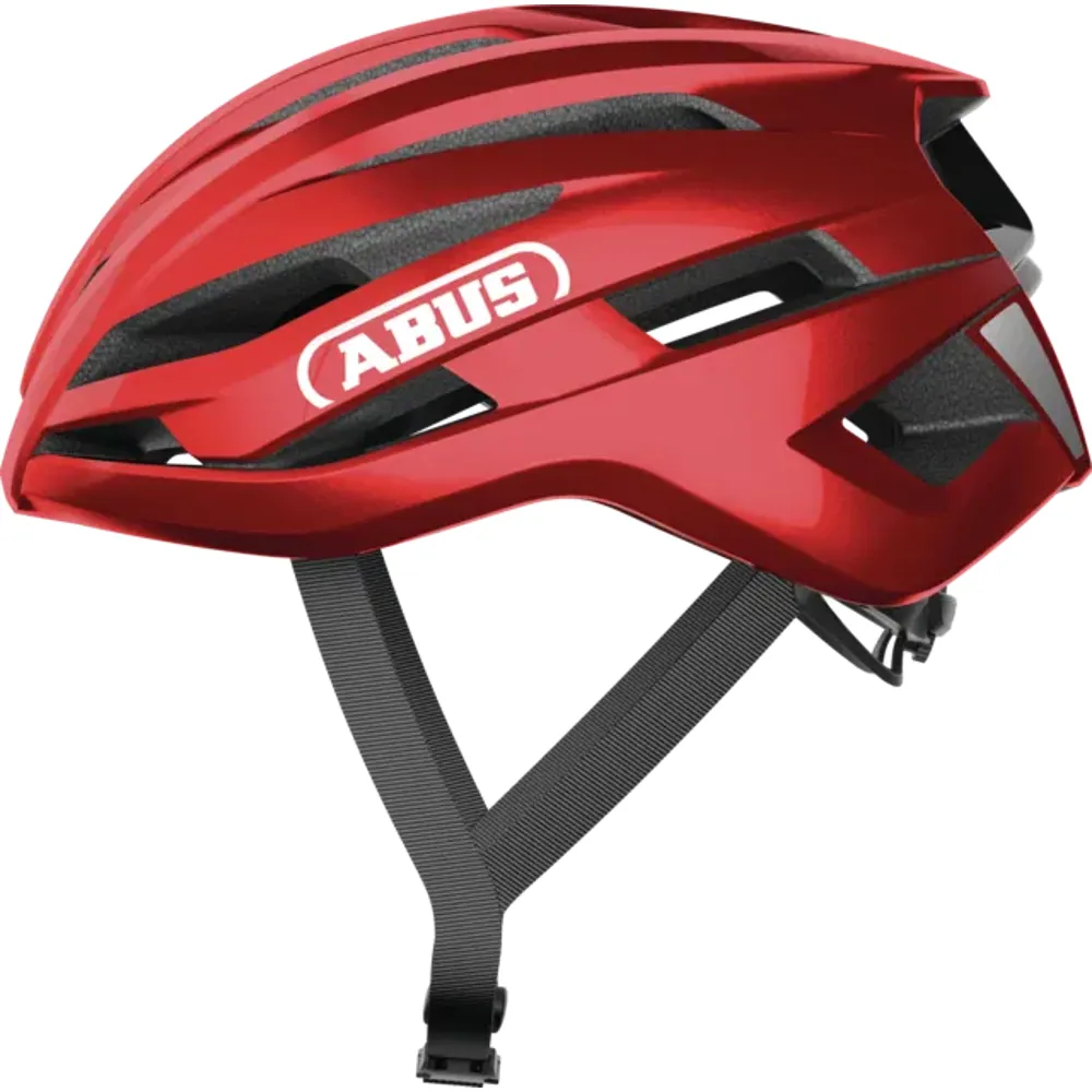 uPRISE Bikes Abus Stormchaser ACE Road Helmet - Performance Red | Price match, 365 day return s, 18-Month Warranty, Finance Available & Free UK Delivery